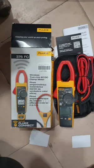 Fluke 376 Fc True-RMS Ac/Dc Clamp Meter With Iflex Test Tool