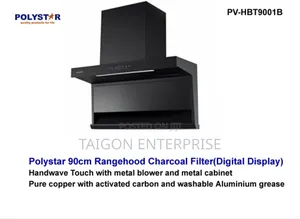 90cm Rangehood Digital Display