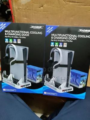 Multifunctional Cooling Charging Dock for Ps-5. Ps5-Slim. Ps5-Pro