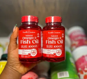 Omega 3 Fish Oil 1000mg –Heart Health, Brain Support Skin