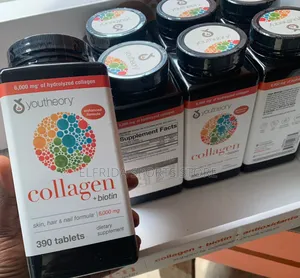 Youtheory Collagen+Biotin 6000mg, Skin Glow, Antiaging Supplement