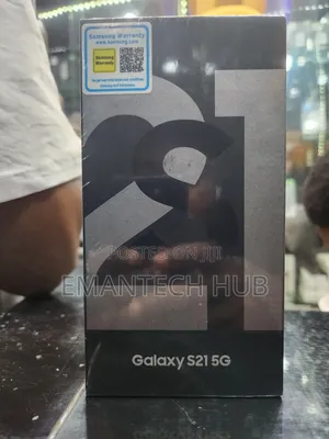 New Samsung Galaxy S21 5G 256 GB Black