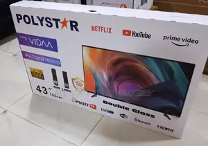 Smart Viewing With Polystar 43” Pv-Tg43fhdvid Tv