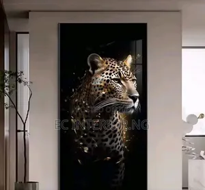Entryway Entrance Hall Lion Hanging Painting Corridor End Wall