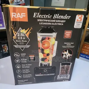 2-in-1 Raf 2.5litres High Quality Electric Blender With 3yrs Warranty