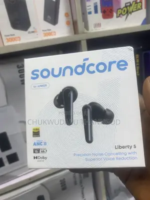 Anker Soundcore Liberty 5 by Anker- Noise-Cancelling Wireless Earbuds