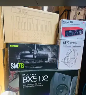 Jara Park Home Recording Equipment