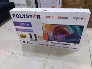 Pv-Tg43fhdvid – 43 Inch Polystar Smart Television