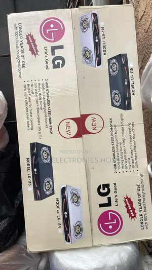 Lg Table Top Gas Burner (Non Stick, Anti Rust) 3yrs Warranty