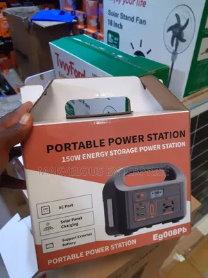 Portable Power Bank Solar Energy Storage Station.