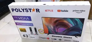 43 Inch Polystar Smart Tv Pv-Tg43fhdvid – Clear Display