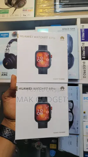 Huawei Watch Fit 4 Pro 1.82-inch Bluetooth Smartwatch - Black