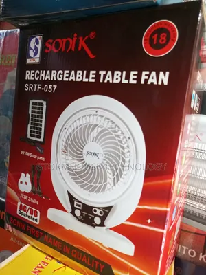 7" Solar Fan