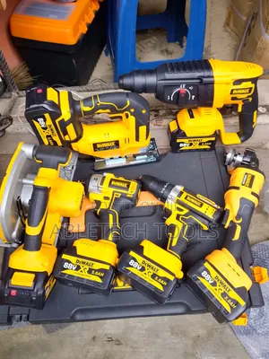 6 in 1 Dewalt Cordless Machine Combo