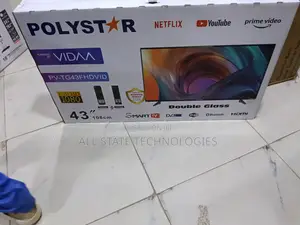 Polystar 43-Inch Pv-Tg43fhdvid Smart Tv With Streaming Apps