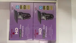 Solar Powered Ubox App Dual Lens CCTV Camera 12mp