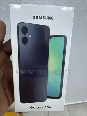 New Samsung Galaxy A06 128 GB Black