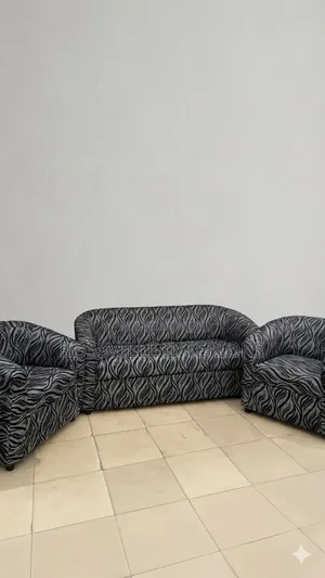 Elegant Living Room Sofa Set – 3 Seater 2 Singles Available