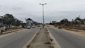 To Let / Lease : Fenced 26 1⁄2 Plots Major Eliozu Road , Ph