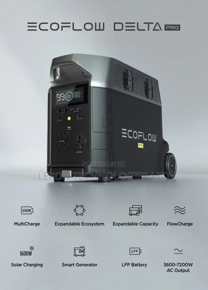 Ecoflow Delta Pro Solar Generator