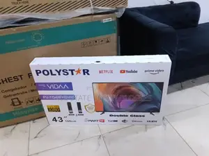 Polystar Pv-Tg43fhdvid Smart Tv 43 Inch Led Screen