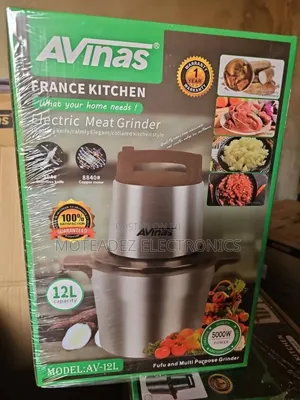 Avinas 12l Quality Yam Pounder Multipurpose Food Processor