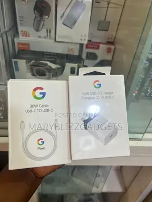 Google Pixel 30w Fast Charger 2pin and 3pin