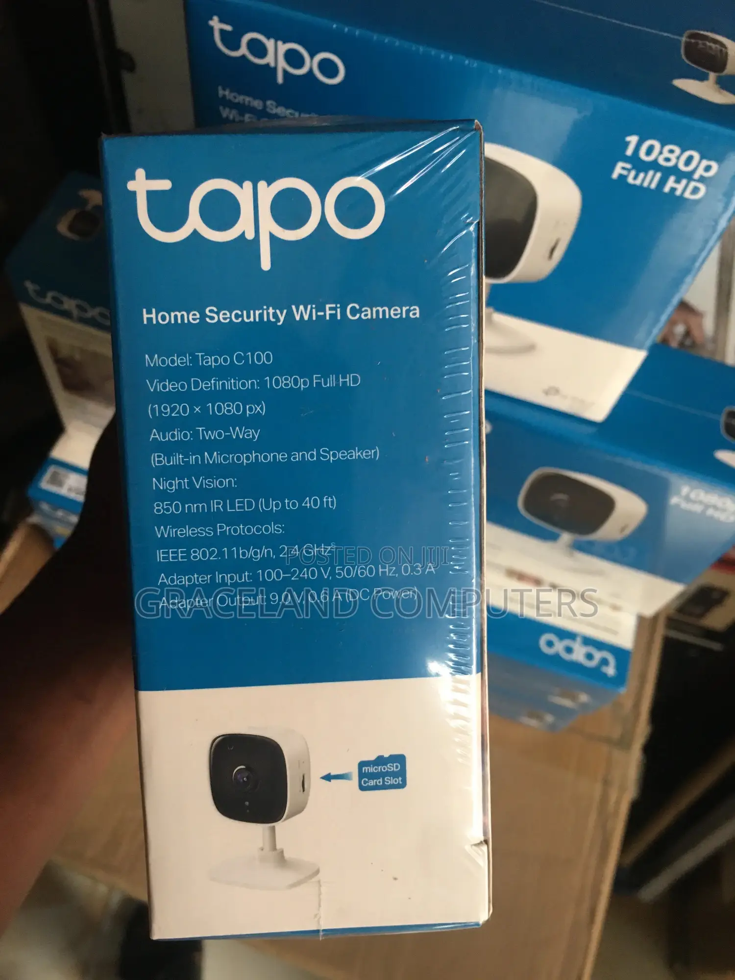 Tp-Link Tapo C100 | Home Security Wi-Fi Camera