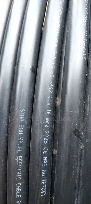 16mm 4core Armoured Cable 100% Copper