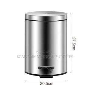 Premium Silent Stainless Steel Trash Bin Pedal