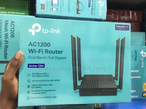 Tp-Link Archer C64 | Ac1200 Wireless Mu-Mimo Wifi Router(Full Gigabit)