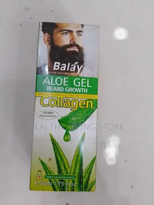 Aloe Gel Beard Growth Collagen for Men (50g)