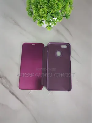 Oppo F5/A75/A75t/A73 Mirror Leather Case Pouch - Purple
