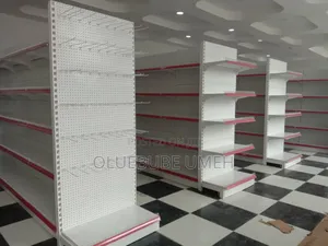 Center Display Supermarket Shelves