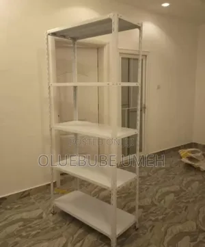 White Angle Rack for Stores