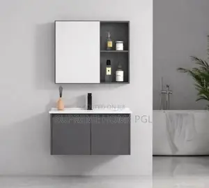 High Quality Cabinet Wash Hand Basin With Mirror