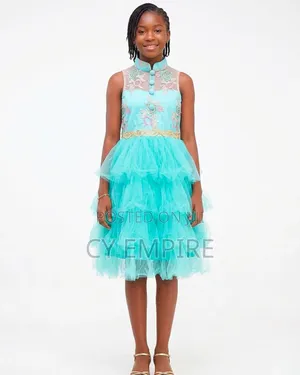 The Ocean Blossom Party Dress