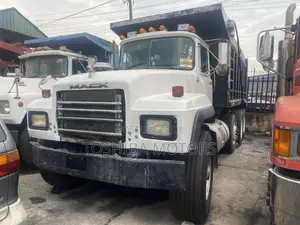 Mack Truck Head White Colour
