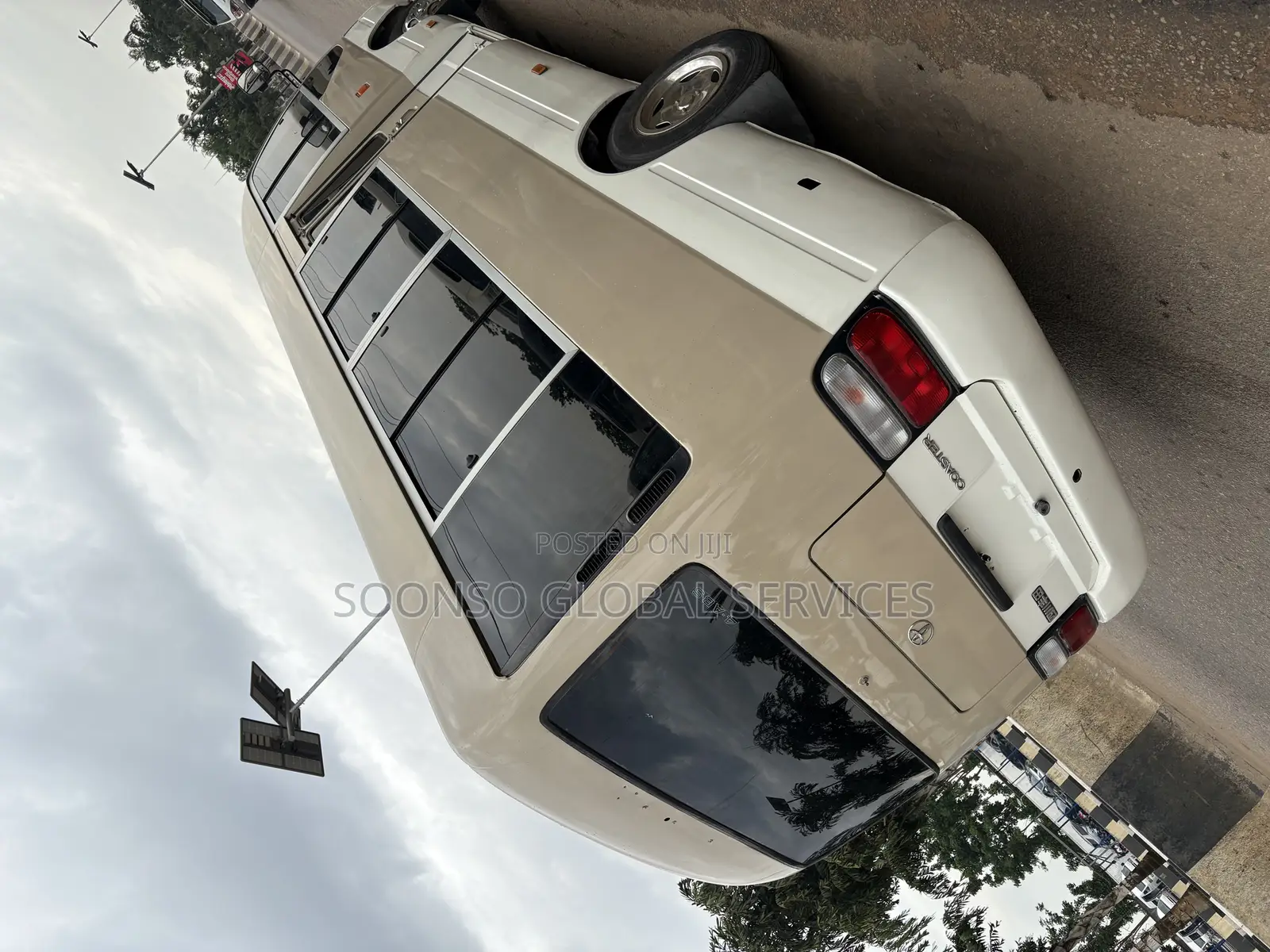 Toyota Coaster 2017 Beige