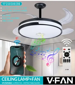 High Quality Chandelier With Fan/Mp3 Player