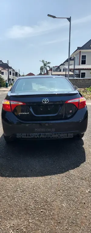 Toyota Corolla S 4dr Sedan (1.8L 4cyl CVT) 2015 Black