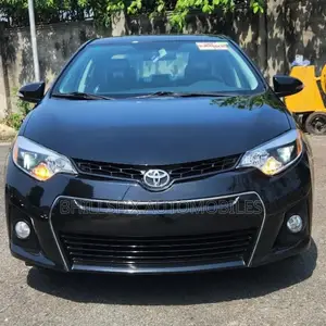 Toyota Corolla S 4dr Sedan (1.8L 4cyl CVT) 2015 Black