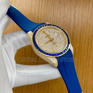 Rolex Quality Luxury Studded Men Automatic Engine Wristwatch