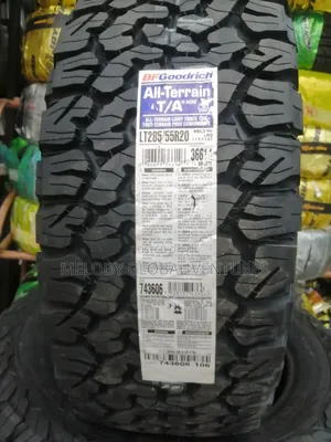 285/55r20 B F Goodrich Tyres, Made in Usa