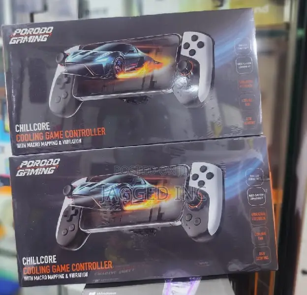 Chillcore Cooling Game Controller With Macro Mapping Vibration