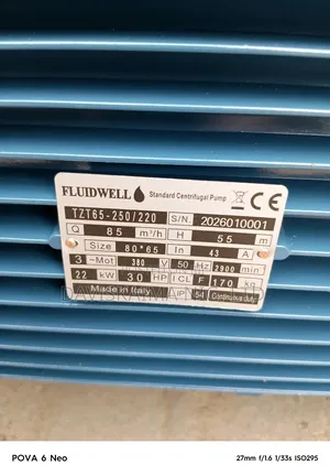 Fluidwell Centrifugal Pump