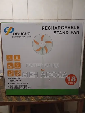 Dplight 18 Inches Solar Fan