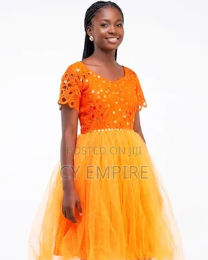 Tulle Guipure Lace Dress