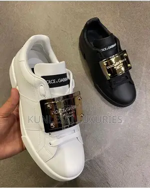 High Quality Dolce Gabbana Leather Sneakers in 2 Colors