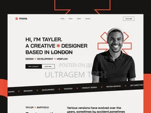 Professional Portfolio Website Development